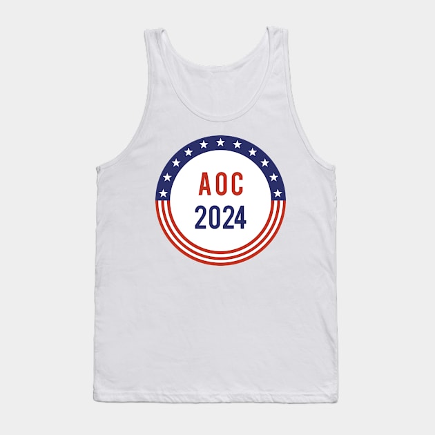 AOC 2024 Tank Top by powniels